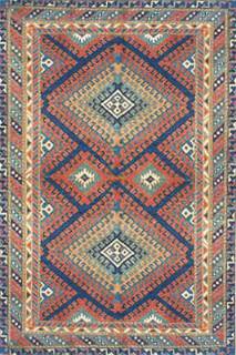 Афганский ковер ручной работы Казах 1.03x1.45м