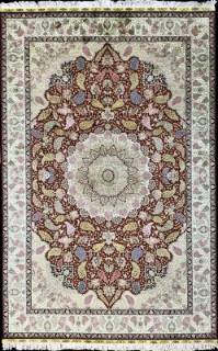 Шелковый Китайский ковер ручной работы 2.83x1.81