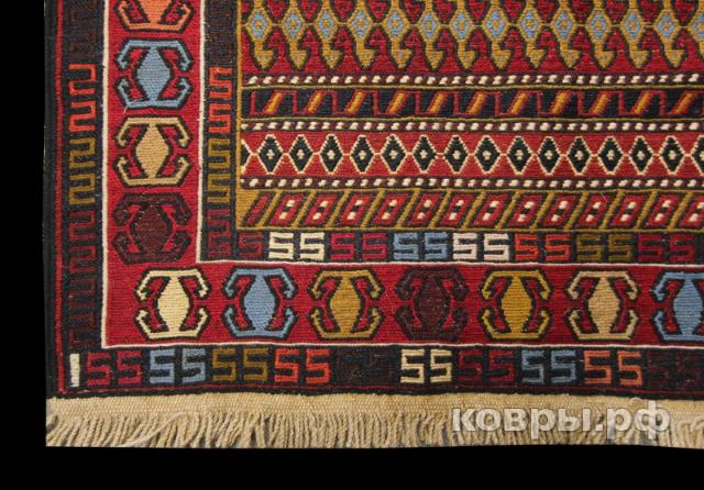 ковер ручной работы Шерстяной Иранский ковер ручной работы Sumah (Сумах) 2.92x0.91 — фото 4