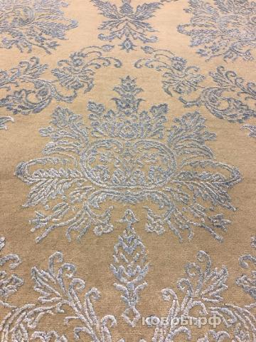 ковер ручной работы Индийский ковер ручной работы из шелка и шерсти Radjput (Раджпут) 3.65x2.76 — фото 2