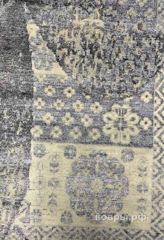 ковер ручной работы Индийский ковер ручной работы из шелка и шерсти 3.66x2.61 — фото 6