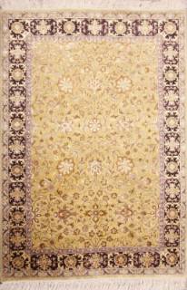 Индийский ковер ручной работы из шелка и шерсти Agra (Агра) 1.78x1.22