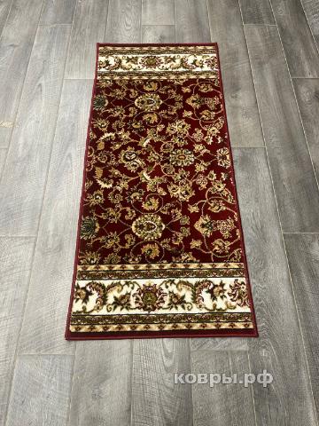 Халява Коврик № 1710,бордовый,размер 0,65 на 1,5 метра