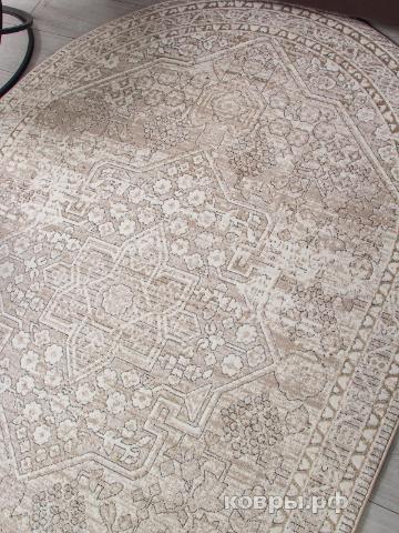 ковер Ковер ALPIN NOVA 04293A BEIGE FDY / CREAM HB Овал — фото 5