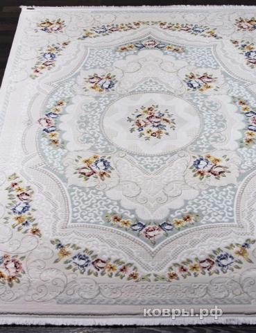 ковер Karmen Hali Truva 08328A BLUE / BLUE — фото 2