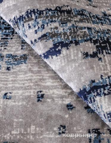 ковер Турция Palermo 10147A MAVI / GRI — фото 3