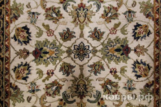 ковер ручной работы Шерстяной Индийский ковер ручной работы 1.28x0.77 — фото 3
