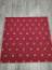 Халява Коврик №356-красный,размер 1,3 на 1,35 метра