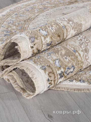 ковер Ковер KARDELEN MOSSO 27226A BEIGE / BLUE Овал — фото 3