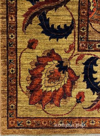 ковер ручной работы Шерстяной Афганский ковер ручной работы Сhoubi (Чуби) 3.97x3.22 — фото 5