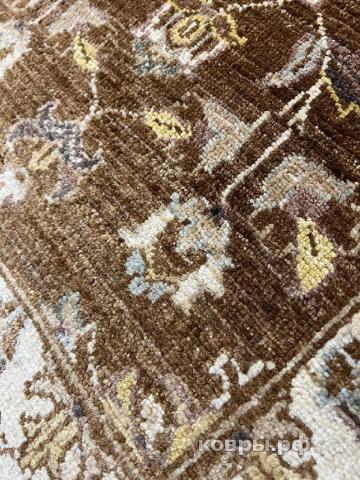 ковер ручной работы Шерстяной Афганский ковер ручной работы Сhoubi Ziegler (Чуби зиглер) 0.9x0.63 — фото 3