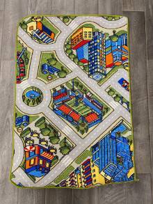 Коврик №1466,серый,размер 0,9 на 1,33 метра