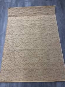 Коврик № 1752,бежевый,размер 1,18 на 1,67 метра