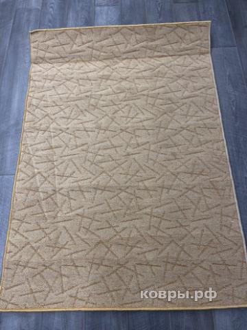 Халява Коврик № 1752,бежевый,размер 1,18 на 1,67 метра