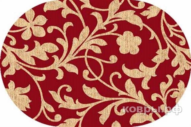 ковер Merinos Laguna d184 RED Овал