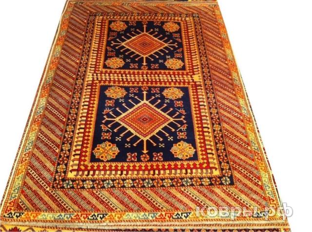 ковер ручной работы Афганский ковер ручной работы Ширван 1.28x1.89м — фото 2