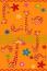 ковер Agnella Funky Giraffe a apricot