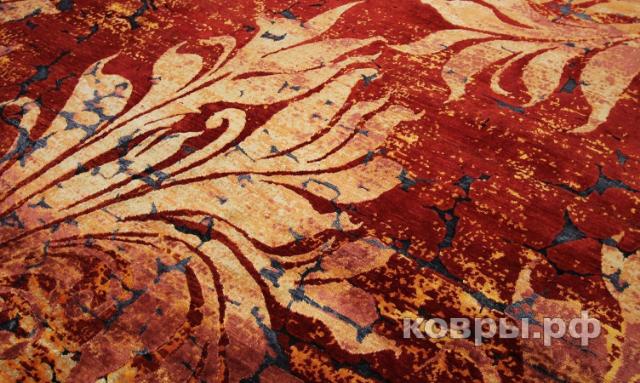 ковер ручной работы Шелковый Индийский ковер ручной работы 2.95x2.47 — фото 2