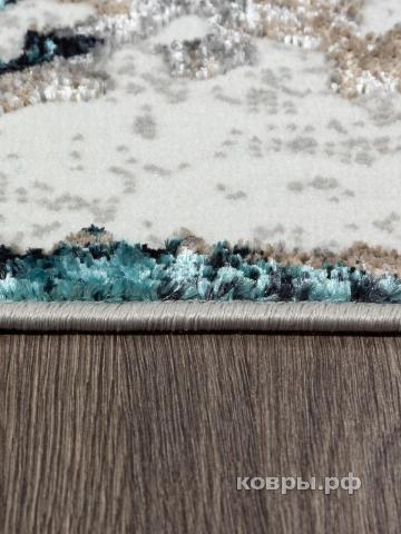 ковер Ковер ALPIN PARADIZE 01632A GREY / TURQUOISE — фото 4