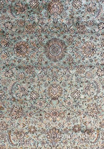 ковер ручной работы Шелковый Индийский ковер ручной работы Kashmir (Кашмир) 5.52x3.76 — фото 5