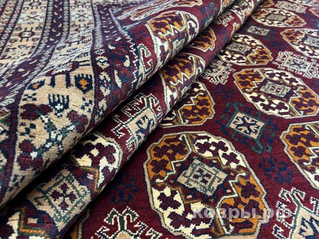 ковер ручной работы Шелковый Афганский ковер ручной работы Kundus (Кундус) 3.38x2.52 — фото 6