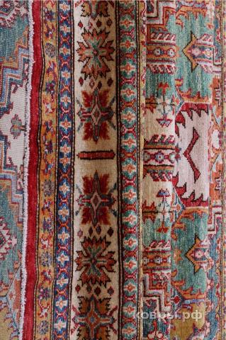 ковер ручной работы Пакистанский ковер ручной работы Казах 1.75x2.68м — фото 12