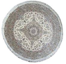 Иранский ковер ручной работы из шелка и шерсти Tabriz (Табриз) 2.5x2.5