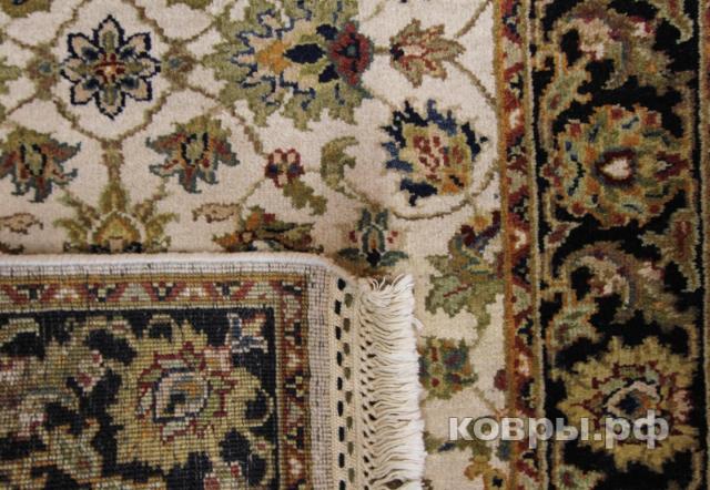 ковер ручной работы Шерстяной Индийский ковер ручной работы 1.28x0.77 — фото 4