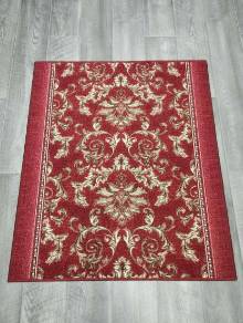 Коврик №504-красный,размер 1 на 1,2 метра