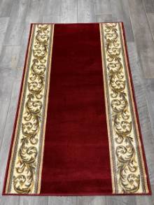 Коврик №850,бордовый,размер 1 на 1,6 метра