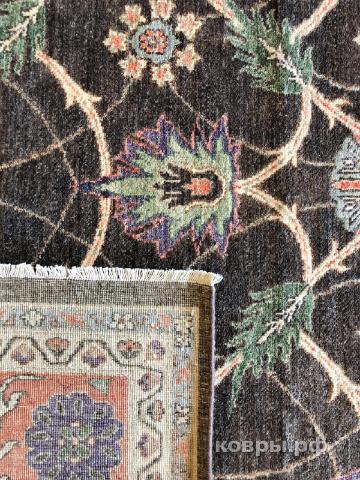 ковер ручной работы Шерстяной Афганский ковер ручной работы Сhoubi Ziegler (Чуби зиглер) 4.19x3.06 — фото 2