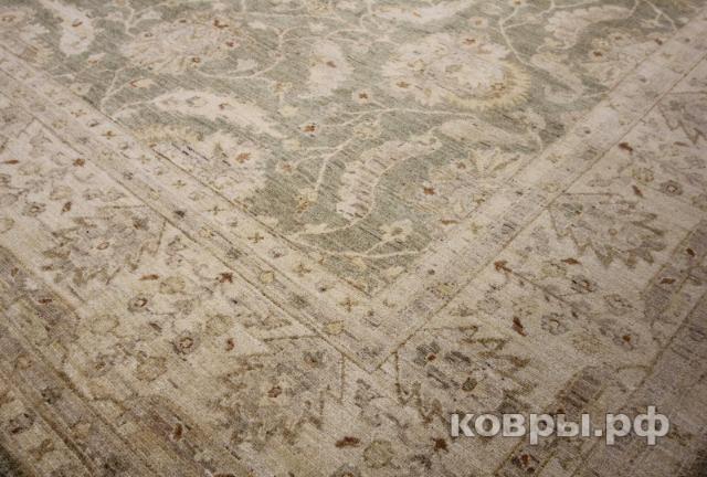 ковер ручной работы Шерстяной Афганский ковер ручной работы Сhoubi (Чуби) 3.62x2.73 — фото 7