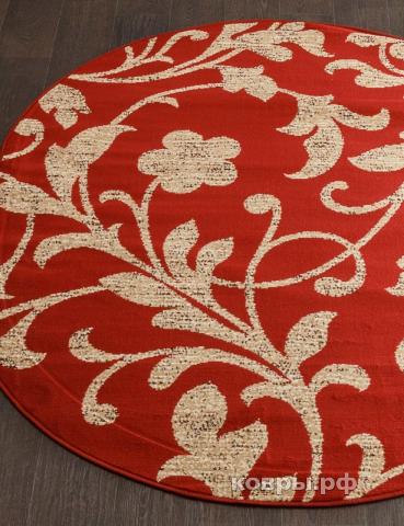 ковер Merinos Laguna d184 RED Овал — фото 2