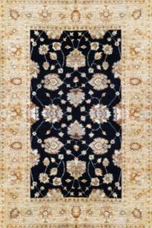 Гладкий ковер ручной работы Чуби 1.27x1.94м