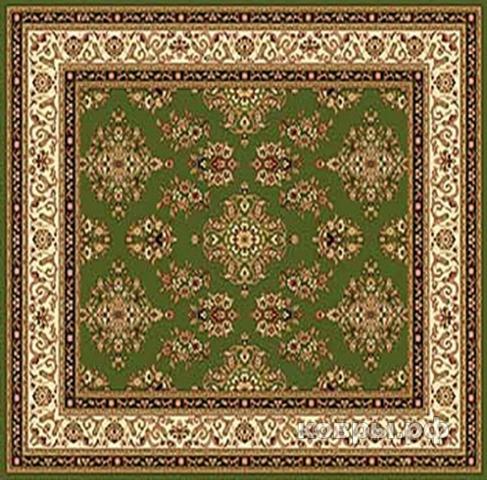 ковер Merinos Olympos d064 GREEN Квадрат