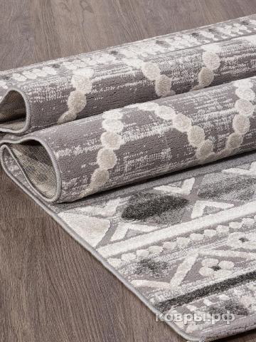 ковер EFOR ECLIPSE QP03A WHITE / WHITE — фото 3