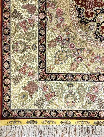 ковер ручной работы Шелковый Китайский ковер ручной работы 2.83x1.81 — фото 3