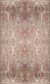 Индийский ковер ручной работы из шелка и шерсти Bidjar (Биджар) 3.64x2.74