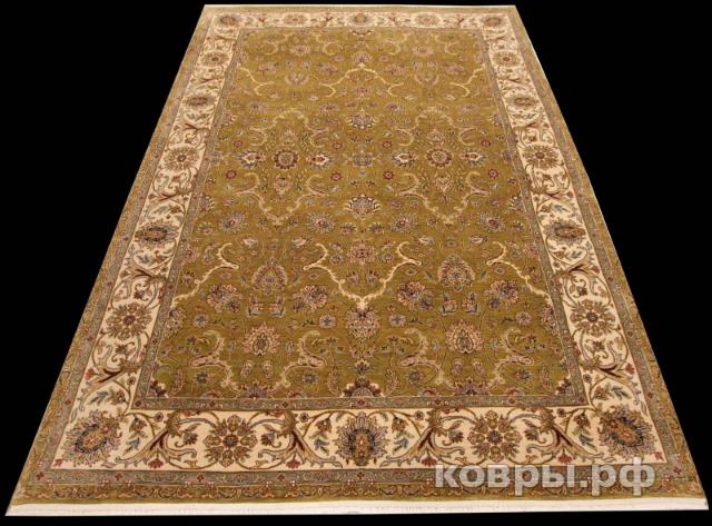 ковер ручной работы Шерстяной Индийский ковер ручной работы 2.7x1.87 — фото 2