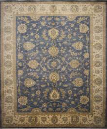 Шелковый Афганский ковер ручной работы Сhoubi (Чуби) 3.55x2.76