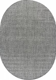 Серая циновка Ковер KAIR S156 DARK GRAY Овал Серая циновка Ковер KAIR S156 DARK GRAY Овал