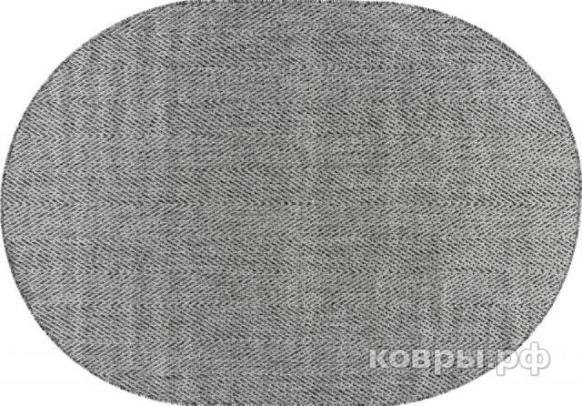 ковер Ковер MERINOS KAIR S156 DARK GRAY Овал