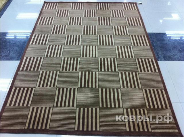 ковер ручной работы Дизайнерский ковер ручной работы из шерсти дикого яка 033 1.68x2.44 — фото 2