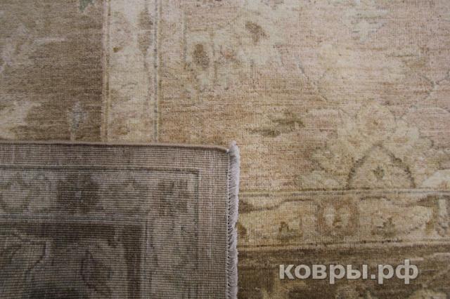 ковер ручной работы Шелковый Афганский ковер ручной работы Сhoubi (Чуби) 4.22x3 — фото 2