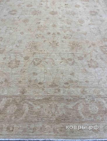 ковер ручной работы Шелковый Афганский ковер ручной работы Сhoubi (Чуби) 3.58x2.63 — фото 3