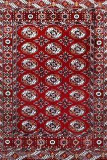 Туркменский ковер ручной работы Теке 1.27x1.68