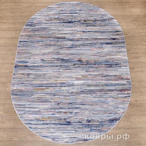 ковер Karmen hali Color B969B P_BEIGE / P_D_BLUE овал