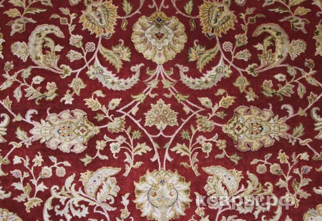 ковер ручной работы Индийский ковер ручной работы из шелка и шерсти Aurora (Аврора) 2.92x1.98 — фото 2