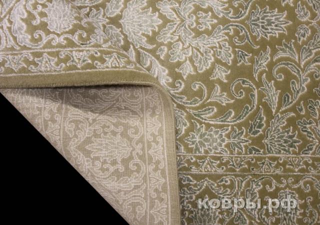 ковер ручной работы Индийский ковер ручной работы из шелка и шерсти Agra (Агра) 2.46x1.72 — фото 6