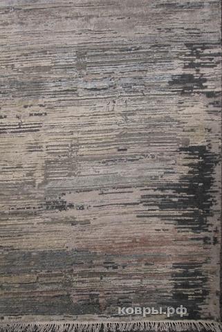 ковер ручной работы Индийский ковер ручной работы из шелка и шерсти 3.77x2.71 — фото 2